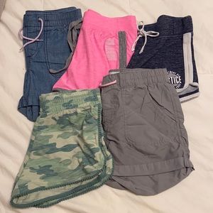 Girls Justice/Old Navy shorts (5)- all size 10